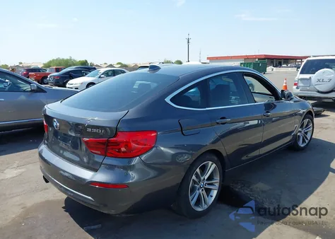 2017 BMW 330I Gran Turismo xDrive из США, поврежденный, VIN WBA8Z9C33HG826831